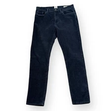 Flint and Tinder Pants Mens 33x32 (33x31) Slim Fit Blue Corduroy Casual 5-Pocket
