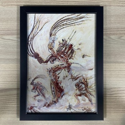 ARCO-FLAGELLANT FRAMED ART JOHN BLANCHE SISTERS OF BATTLE WARHAMMER 40K 40,000