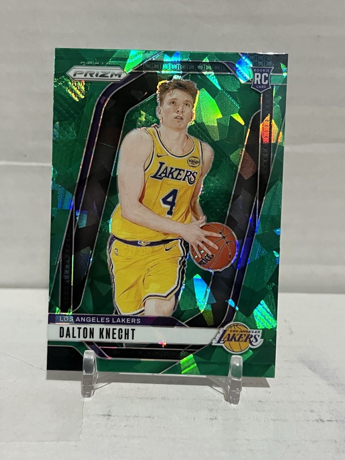 2024-25 Panini Prizm - Dalton Knecht #238 Green Ice Prizm (RC)