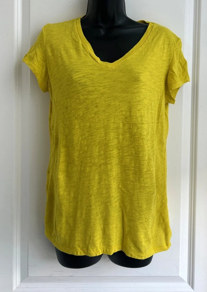 批量 3 件 Lady Foot Locker 女式帽子短袖 T 恤紫色黄色蓝色中号 — 第 3/4 张图片