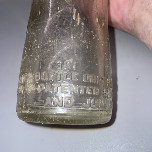 Vintage June 28th 1921 Budwine Embossed bottle Makes You Glad Your Thirsty - Picture 4 of 13