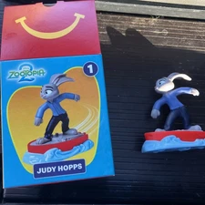 McDonald’s 2025 Zootopia Happy Meal Toy - Judy Hopps #1 (New In Box)