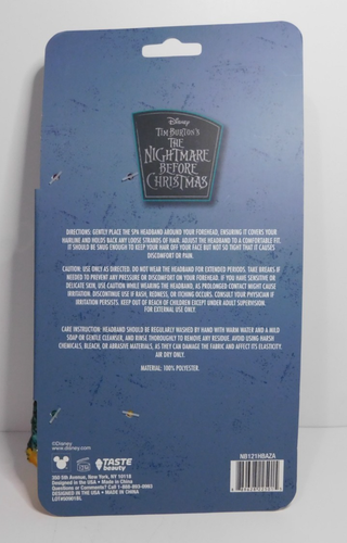 Cerchietto Disney Nightmare Before Christmas Sally Spa gusto bellezza regalo festa - Foto 3 di 3