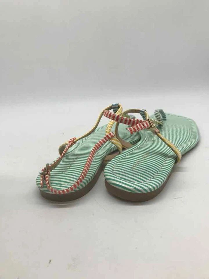 Sandálias tanga verde Antonio Melani tamanho 9 - Imagem 3 de 4