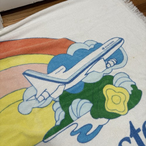Vintage Fly Eastern Airline Towel Airline Memorabilia 59x37.5 - Picture 4 of 9