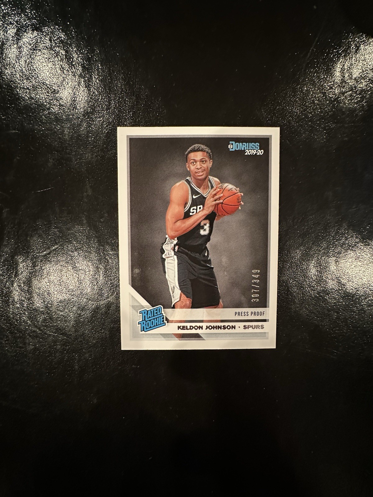 2019-20 Donruss Silver Press Proof Keldon Johnson RC #227 Rookie SP /349