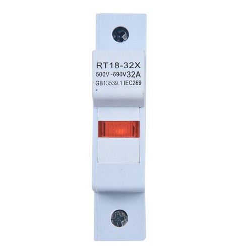 Base portafusibili guida DIN RT18 32X 1P 32A qualità garantita con luce LED - Foto 16 di 16