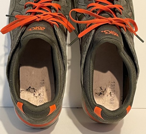 ASICS Gel Lyte 5 Mantle Green Orange Laces 1191A299 Men’s Size 13 Euro 48 *READ* - Bild 9 von 12