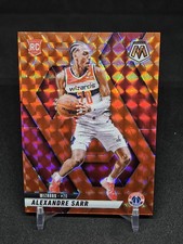 2024-25 Mosaic Alexandre Sarr RC Orange Mosaic #"d 217/249