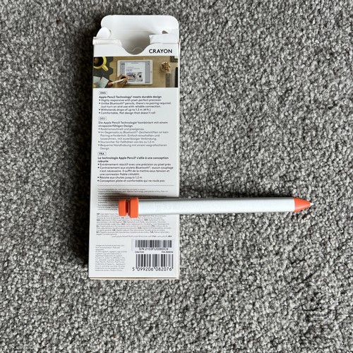 Logitech Crayon Digital Pencil Orange For Apple IPad (LIGHTNING) - Afbeelding 4 van 5
