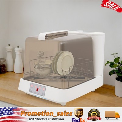 Portable Mini Dishwasher Countertop Dish Washing Machine w/ Washing Programs NEW