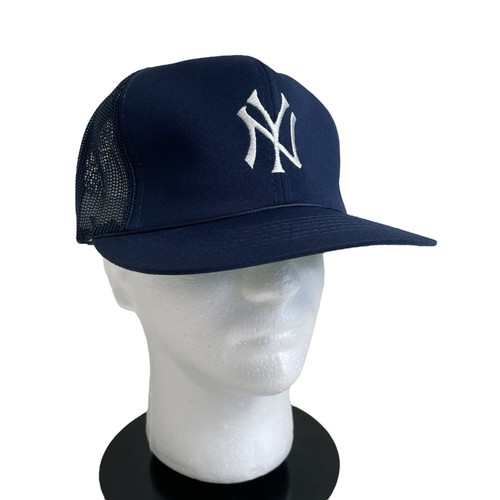 Vintage 90s MLB New York Yankees Sports Specialties Snapback Rope Mesh Hat NICE - Bild 3 von 23