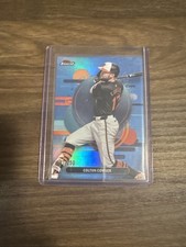 2025 Topps Finest Colton Cowser #197 Uncommon Blue Refractor /250 Orioles