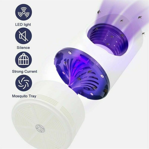 LED UV Insektenvernichter MoskitoLampe Insektenfalle Elektrisch Insektenkiller - Bild 6 von 12