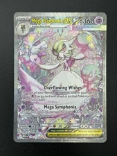 Pokémon TCG Mega Gardevoir Ex 178 Mega Evolution Secret Illustration Rare Clean