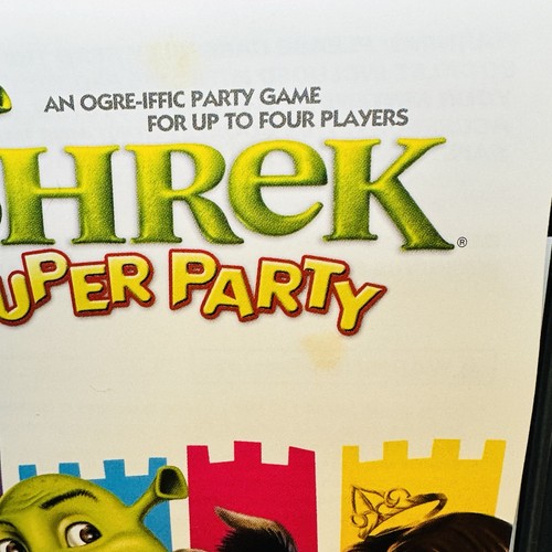 Shrek: Super Party (Nintendo GameCube, 2003) CIB Complete w/Manual Same Day Ship - Picture 6 of 7