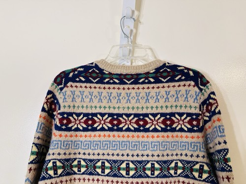 Polo Ralph Lauren Rundhalsausschnitt Wollmischung Pullover Pulli cremefarben neu mit Etikett Größe S $ 398,00 - Bild 7 von 8