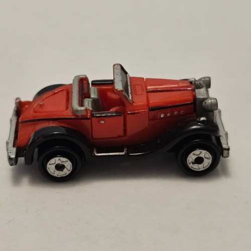 Micro Machines Deluxe Series Vintage Classic Car Packard 1931 Super 8 Red Black - Picture 5 of 8
