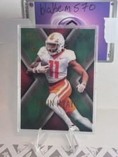 #3/4 Jalin Hyatt Green SP Promo Rookie 2023 Wild Card Tennessee Giants NYG