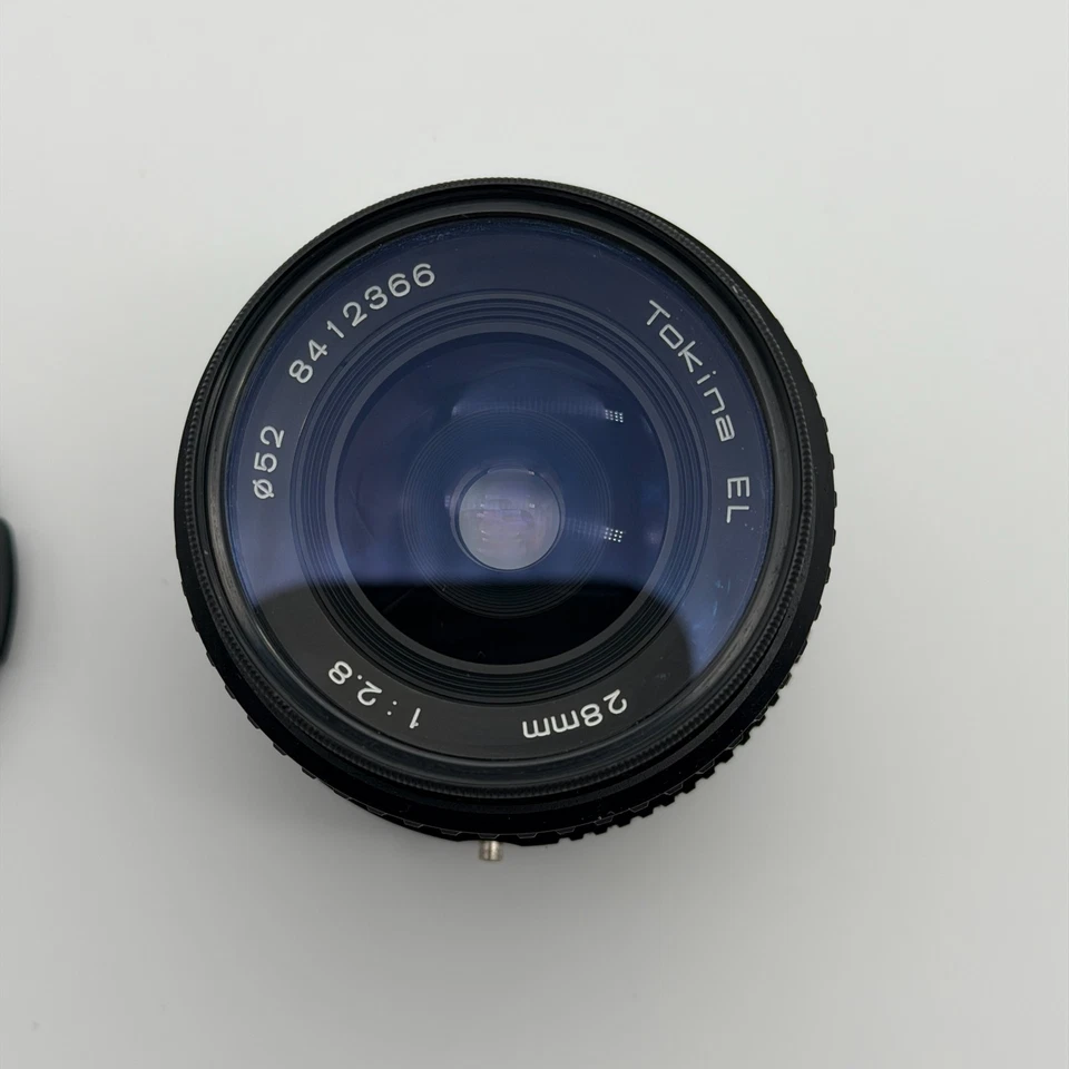Tokina EL 28mm Lens f2.8 Canon FD Vintage Black 1:2.8 - Image 2 of 4