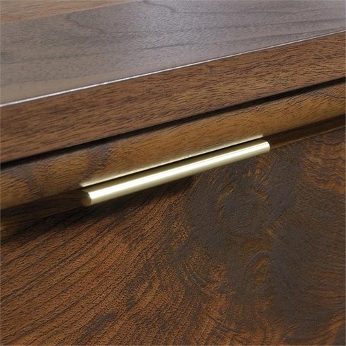 Sauder Clifford Place Storage Credenza in Grand Walnut - Picture 4 of 9