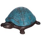  Gusseiserne Schildkröte Versteckdose Antike Gartendekoration Mit Geheimfach