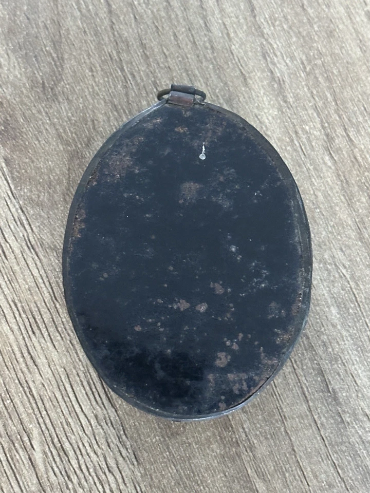 Ancien Reliquaire XIXe Siècle EX VOTO Cœur De Marie - Photo 3/3