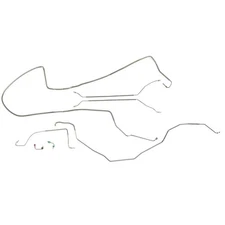 The Stop Shop C1001G Brake Line Kit, 68-72 Chevelle Hardtop