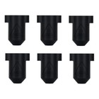 6Pcs Hotend Chauffant Silicone Chaussettes Pièces Imprimante 3D,Haute Température2992