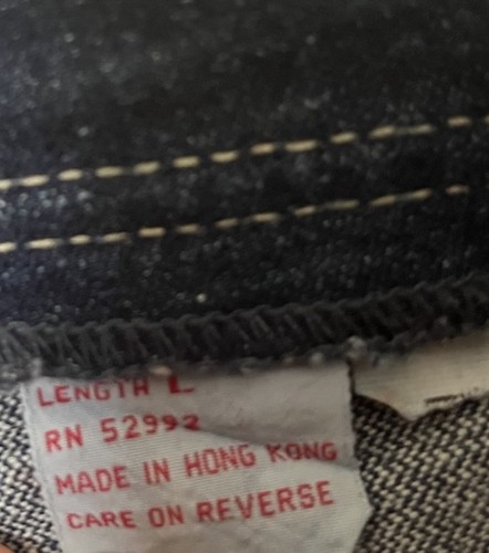 JEANS JORDACHE VINTAGE AZUL OSCURO TALLA 30 L Logo Cabeza de Caballo Calce Ajustado Años 80 Raro - Imagen 4 de 7