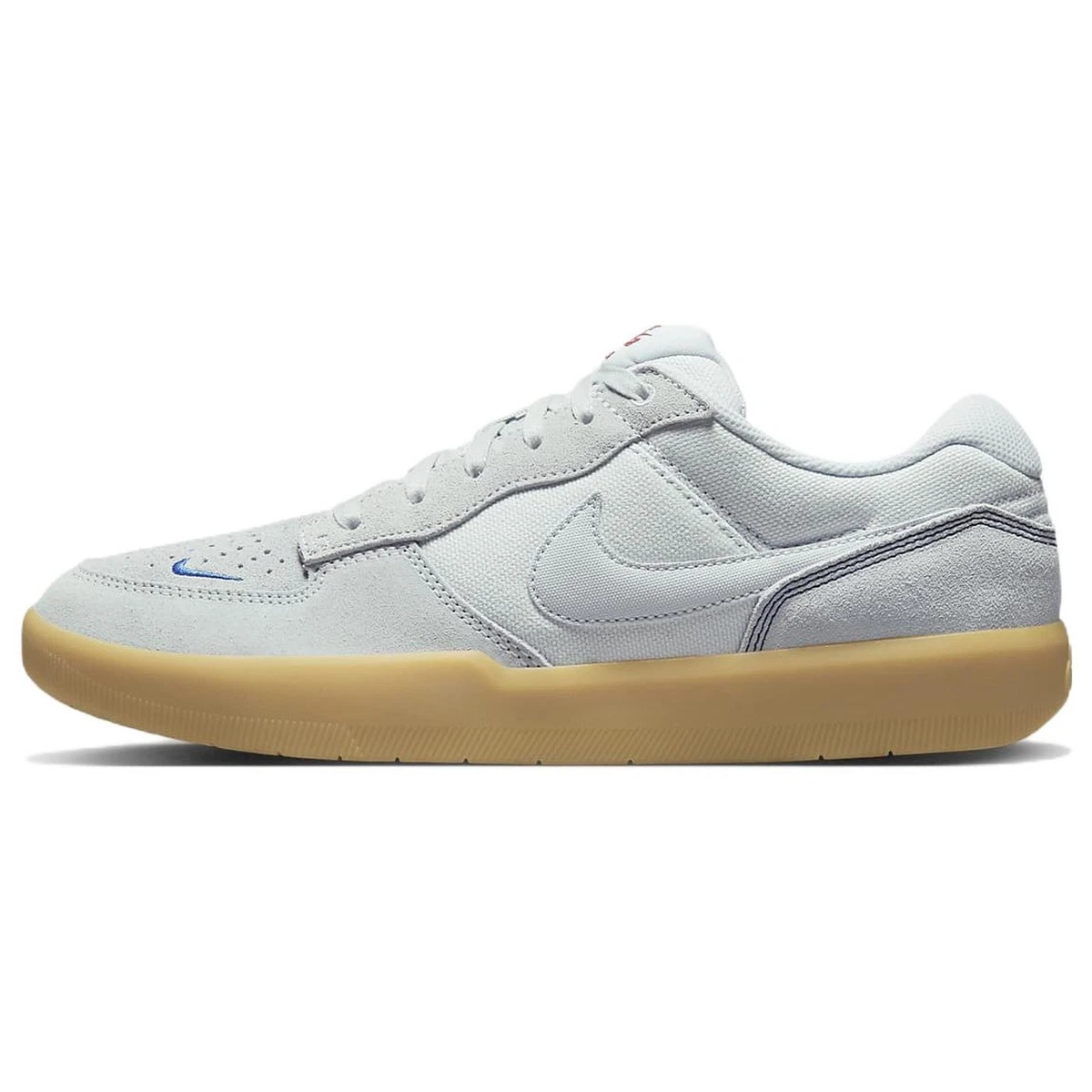 Nike SB Force 58   Men\'s Light Gray Suede Athletic Sneakers with Gum Sole Sz.12 Force 58 Premium – Premier main image 3