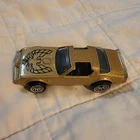 Vintage HOT WHEELS 1977 Hot Bird Trans Am Gold Chrome China