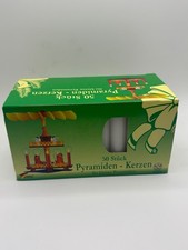PYRAMIDENKERZEN KERZEN 50 STÜCK WEIß NEU OVP 2x =100 Kerzen