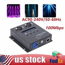 Pknight ArtNet DMX 512 Ethernet Lighting Controller Interface 100Mbps 2 Universe