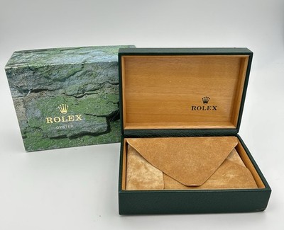 Original Rolex Box Vintage 68.00.55 (Holz) mit Umkarton