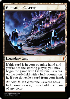 Gemstone Caverns - Premium Quality - Not Tournament Authorized