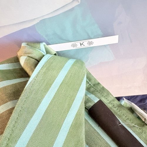 Lane Bryant Button Down Shirt Girlfriend Green Striped Women’s Size 18 NWT $70 - Picture 10 of 10
