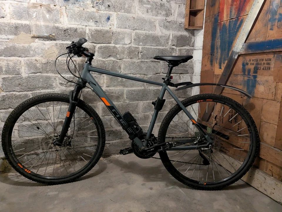 Cube Cross EXC Herren 28 Zoll – RH 54 cm – grey'n'orange – sehr guter Zustand - Bild 2 von 4