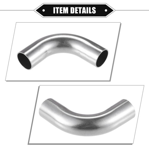 Universal Pack (2) Bend Elbow Pipe Tube 1.26" OD Exhaust Pipe Air Intake Tube - Bild 5 von 7