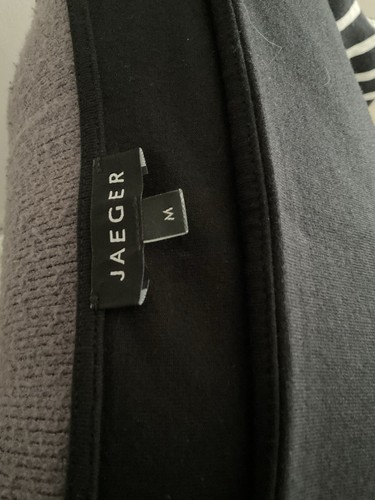Jaeger Women's Striped Jersey Dress Size Medium - Picture 4 of 7