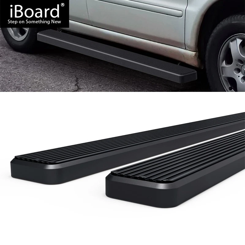 APS Running Board Side Step Bars 5in Black Fit Mercedes-Benz ML-Class SUV 98-05 Foto 2 de 4
