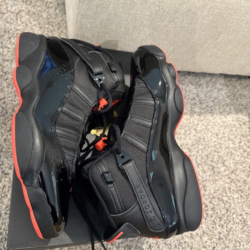 Air Jordan 6 Anillos 'Negro Infrarrojo' Talla 12 - Imagen 2 de 9