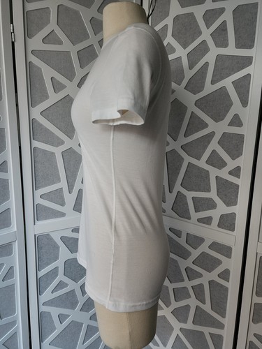 Women's Adidas / Bellagio Las Vegas collaboration Sz. S fitted white t-shirt. - Picture 3 of 6