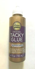 Lot of FIVE Aleene's Original Tacky Glue All Purpose Adhesive 4 fl oz. Free Expe