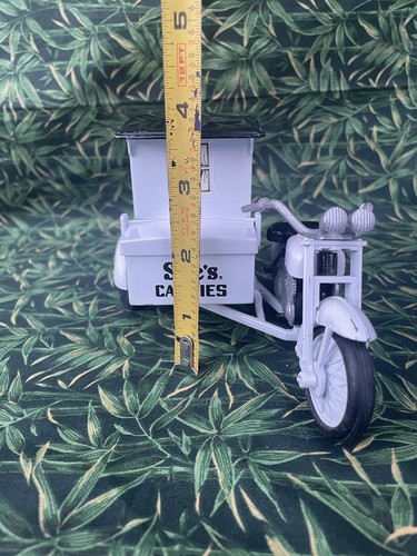 See's Candies Diecast Motorcycle & Delivery Side Car - Picture 11 of 12