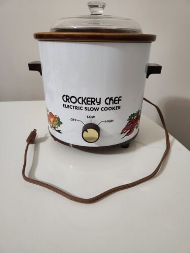 Vintage Crockery Chef Electric Slow Cooker With Lid Model #1015 Pre-Owned Tested - Picture 2 of 12