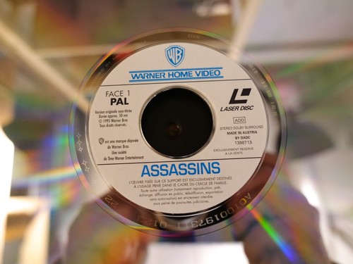 ASSASSINS LASERDISC LD PAL SYLVESTER STALLONE ANTONIO BANDERAS 1995 - Picture 3 of 10