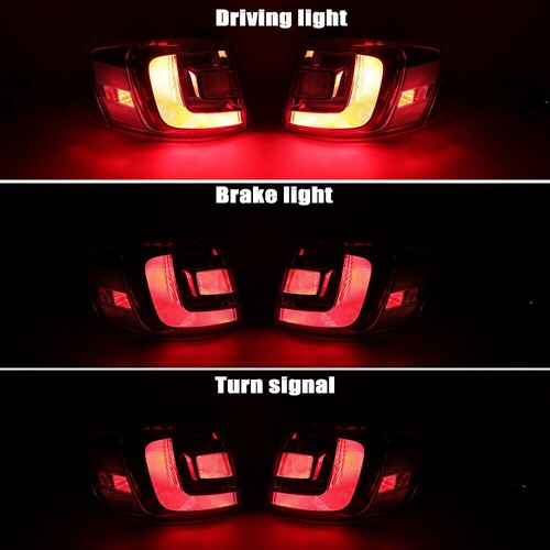 Pair Outer Tail Light For Volkswagen Jetta 2011-2018 Rear Lamp Driver+Passenger - Picture 4 of 12
