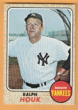 Ralph Houk New York Yankees 1968 Topps #47 Lawrence Kansas