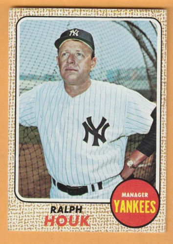 Ralph Houk New York Yankees 1968 Topps #47 Lawrence Kansas - Imagen 1 de 2
